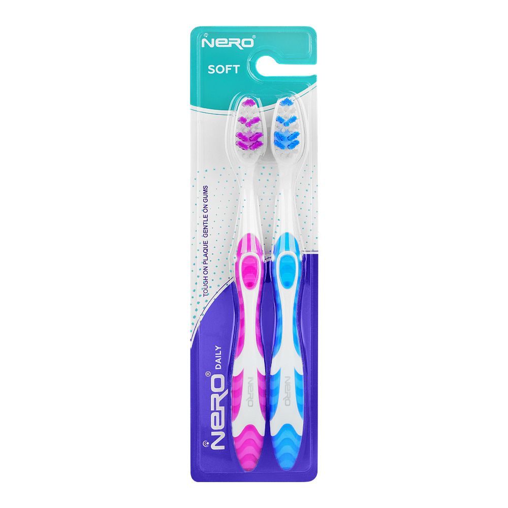 Nero Daily Tooth Brush K-406 Twin Pack