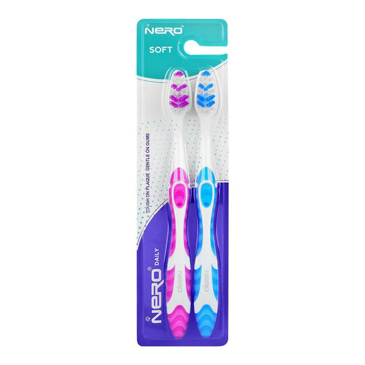 Nero Daily Tooth Brush K-406 Twin Pack