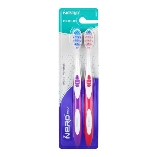 Nero Daily Tooth Brush K-407 Twin Pack
