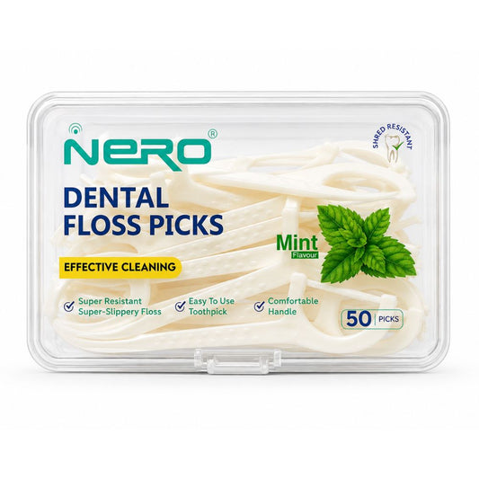 Nero Dental Floss Picks Shred Resistant NFP-601