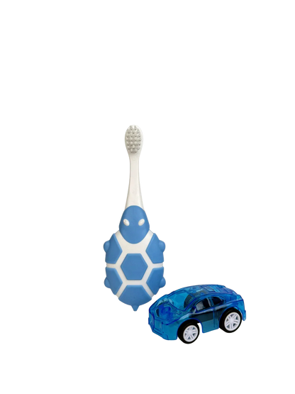 Nero Kids Tooth Brush K509 - Blue Turtle | Super Soft ' 1-3 Years Kids