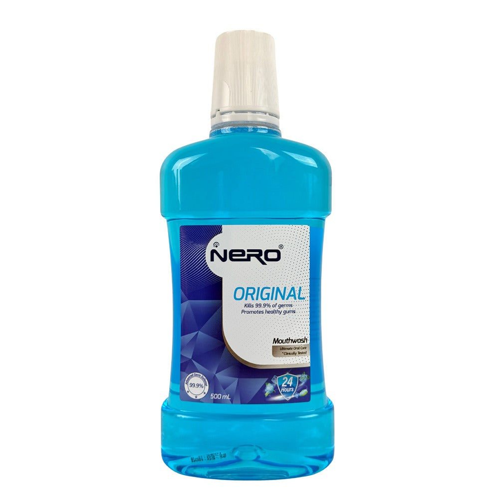 Nero Mouthwash Original Kills 99.9% Germs 500ml